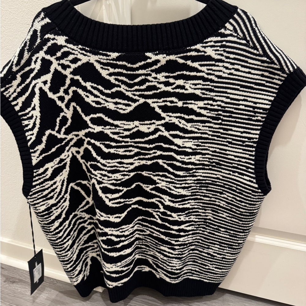 Pleasures x Joy Division Interzone Sweater Vest - Black (NEW) - Picture 4 of 5
